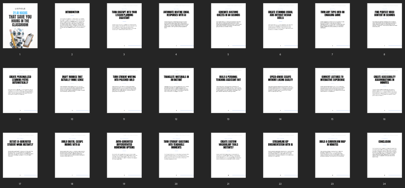 21 AI Hacks That Save You Hours in the Classroom preview
