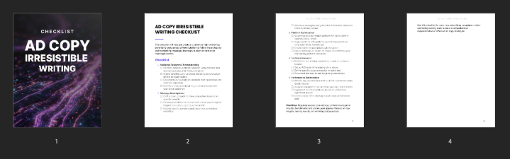 Ad Copy Irresistible Writing preview