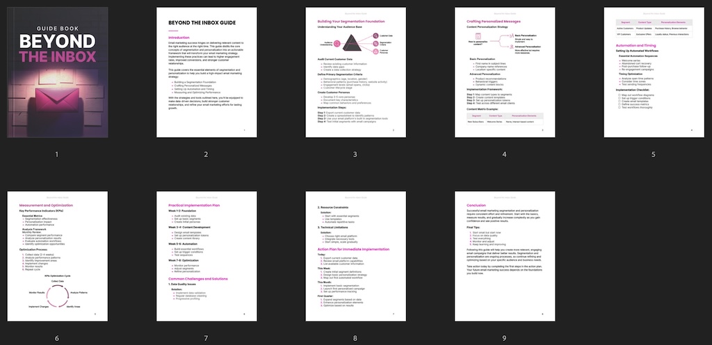 Beyond the Inbox - Guide preview