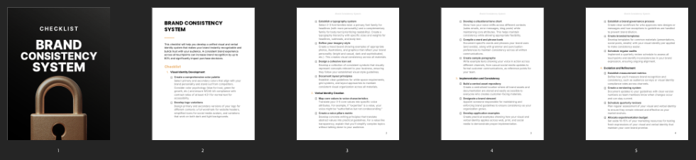 Brand Consistency System preview