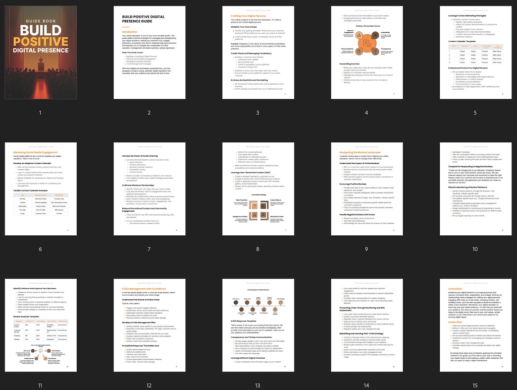 Build Positive Digital Presence - Guide preview