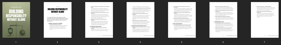 Building Responsibility Without Blame preview