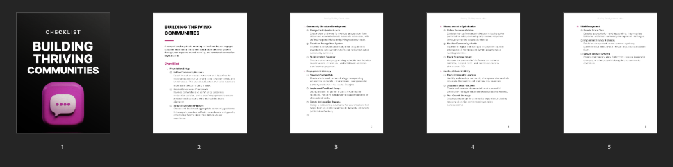 Building Thriving Communities preview