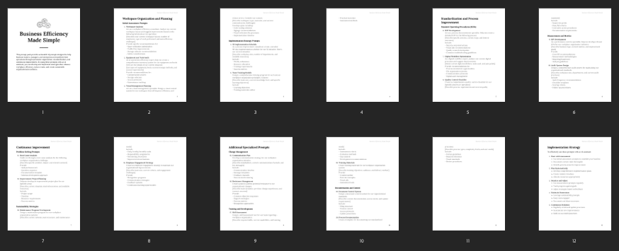 Business Efficiency Made Simple preview