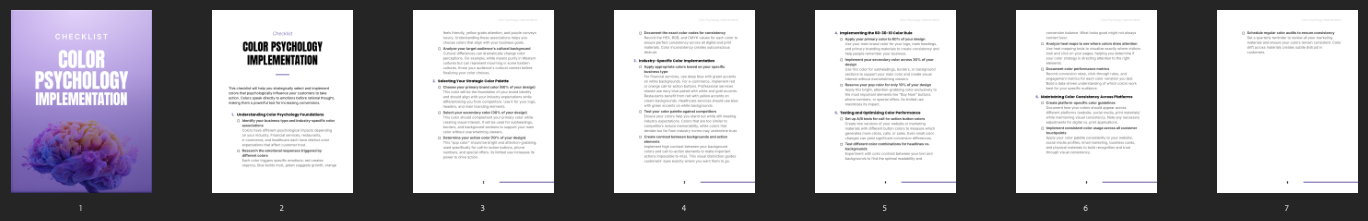 Color Psychology Implementation preview