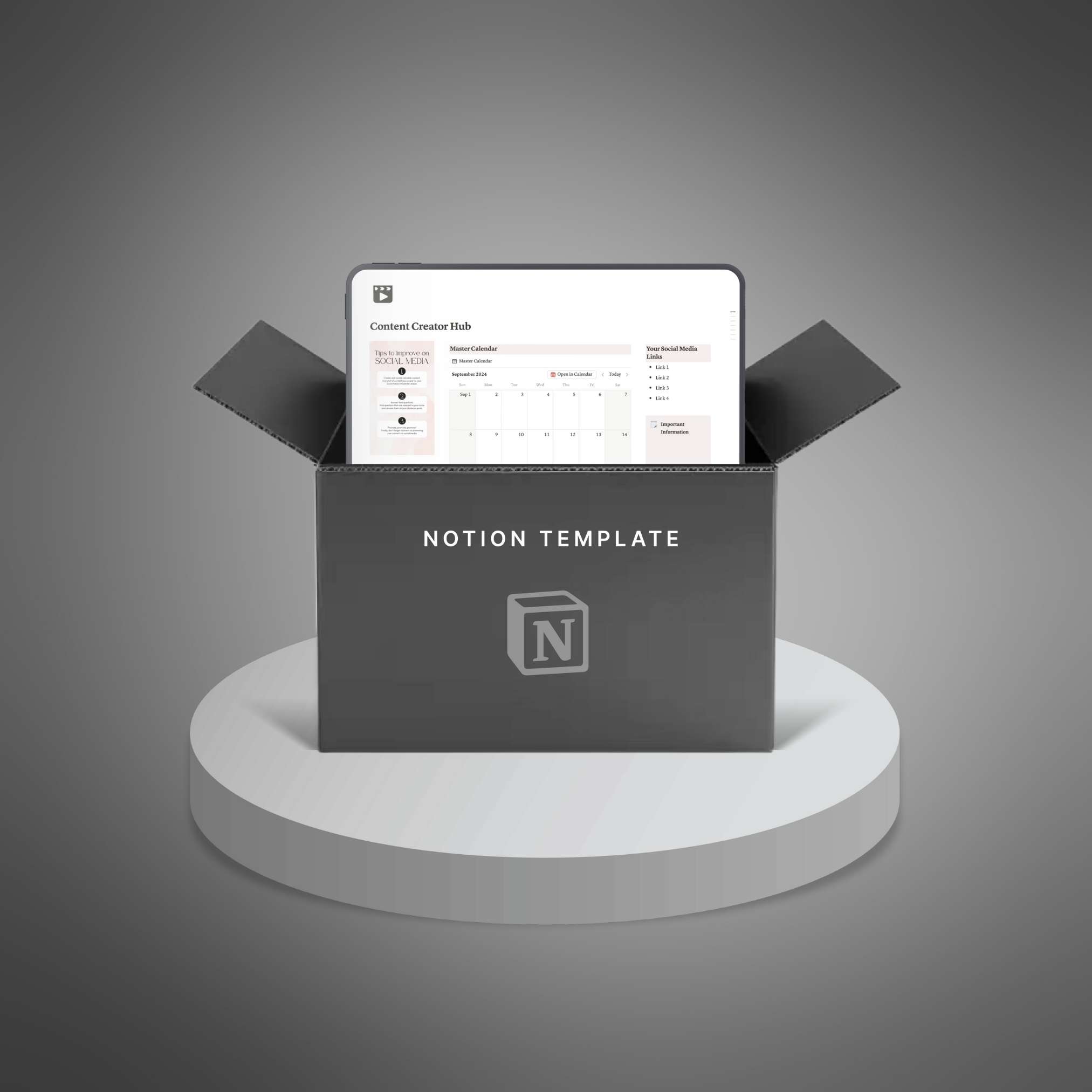 Content Creator Hub preview 1