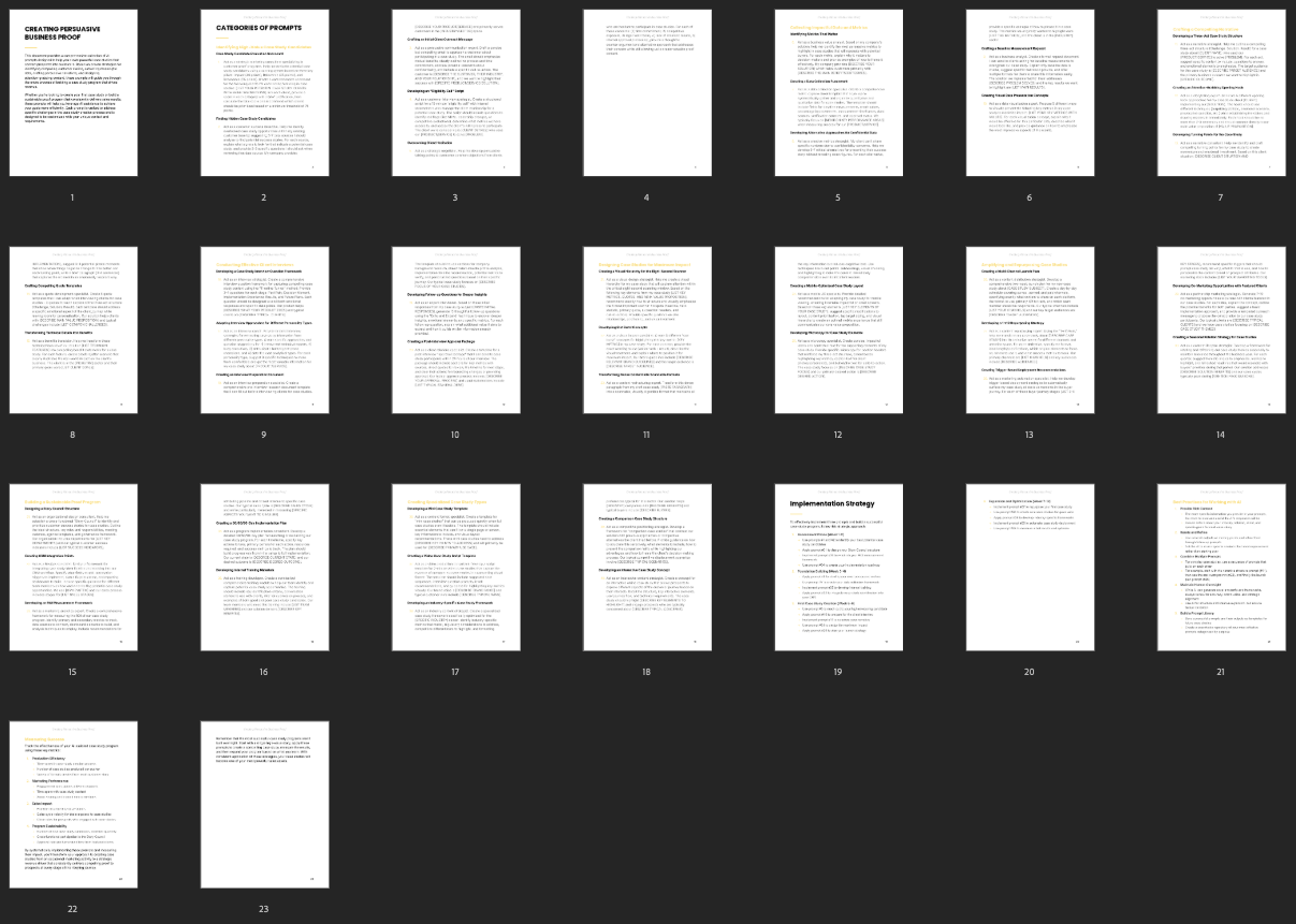 Creating Persuasive Business Proof preview