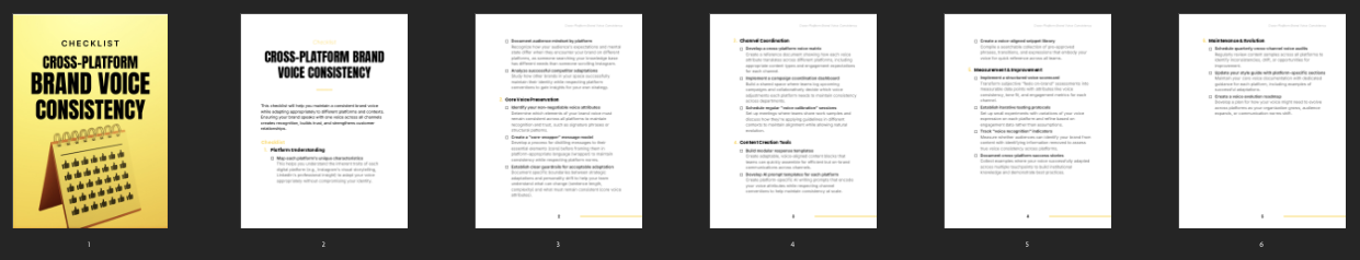 Cross-Platform Brand Voice Consistency preview