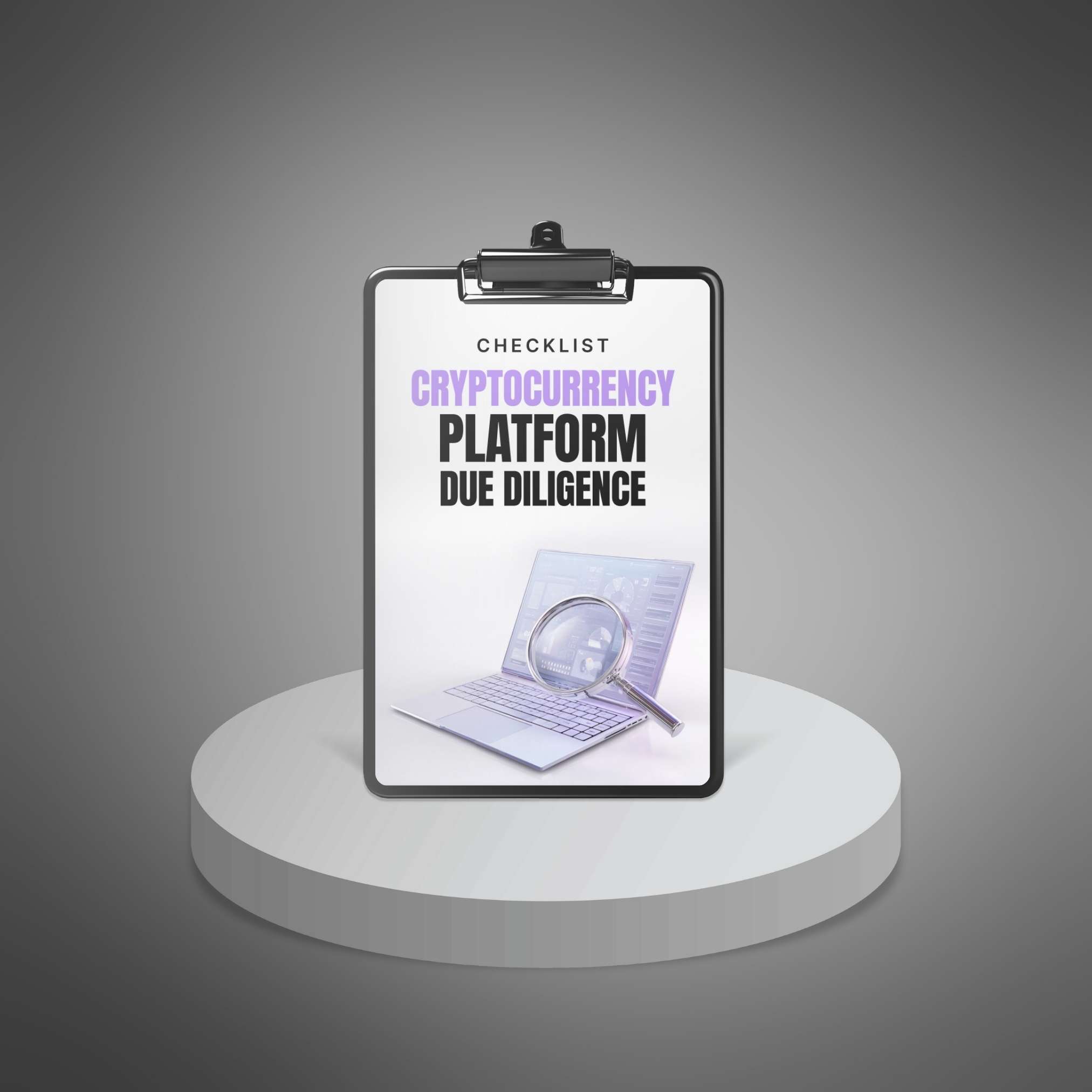 Cryptocurrency Platform Due Diligence preview 1