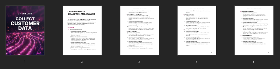 Customer Data Collection and Analysis preview