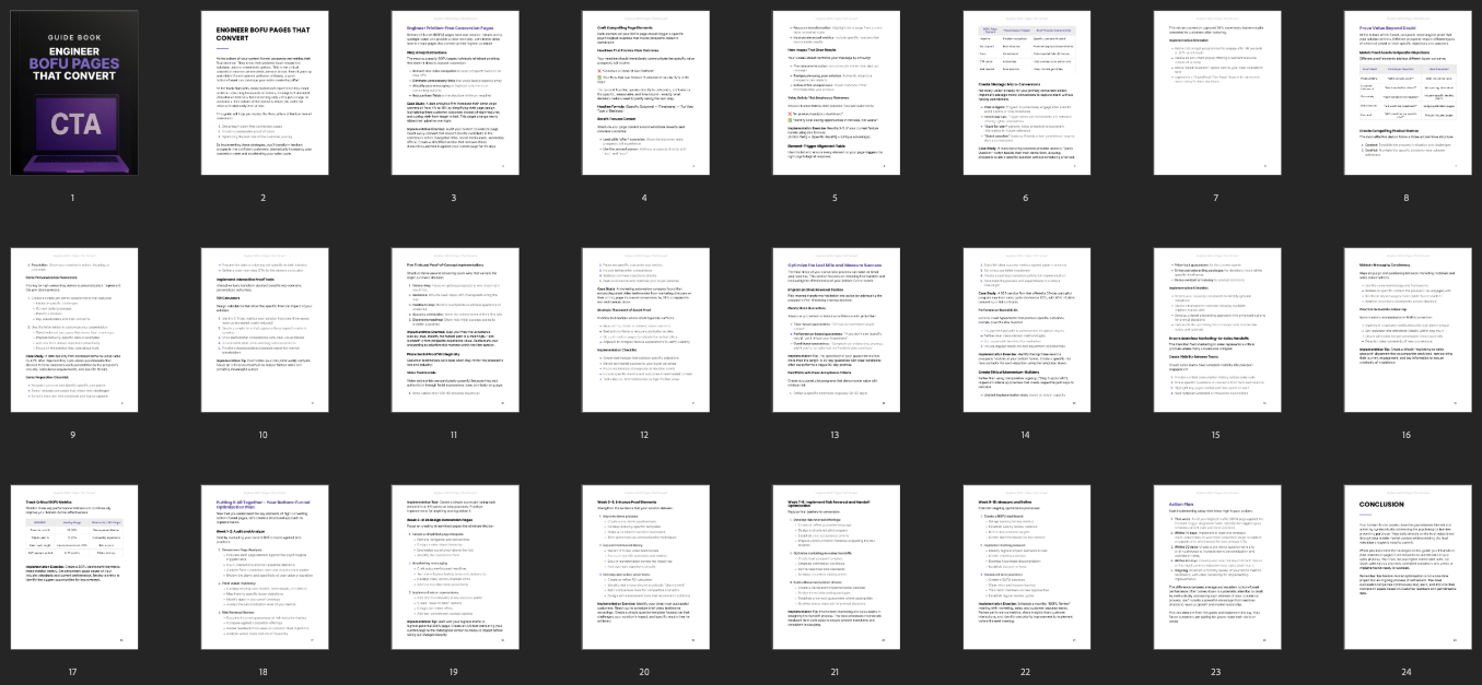 Engineer BOFU Pages that Convert preview