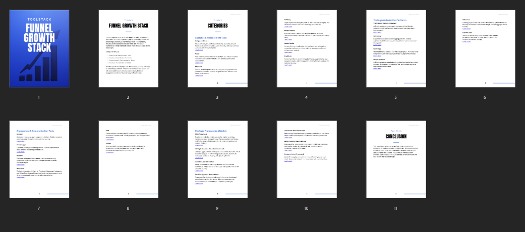 Funnel Growth Stack preview