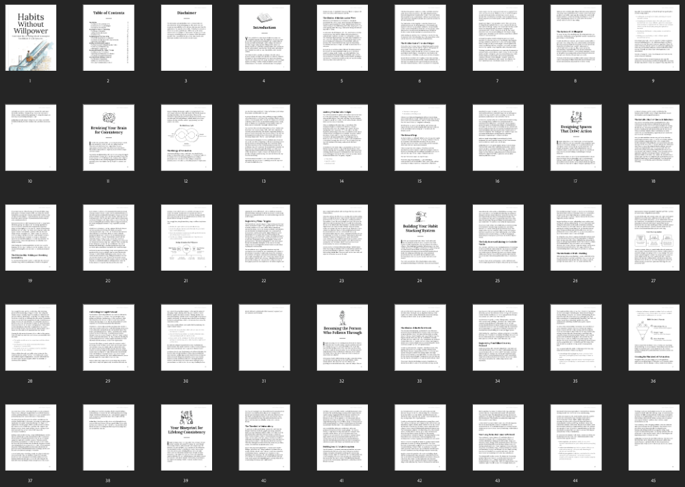 Habits Without Willpower preview