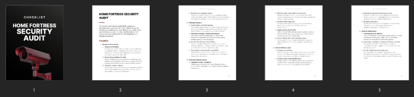 Home Fortress Security Audit preview