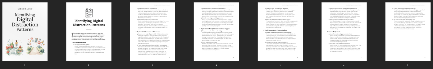 Identifying Digital Distraction Patterns preview