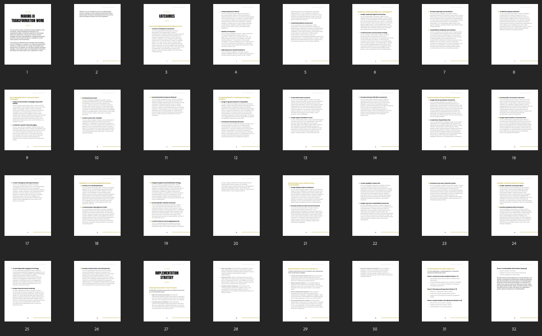 Making AI Transformation Work preview