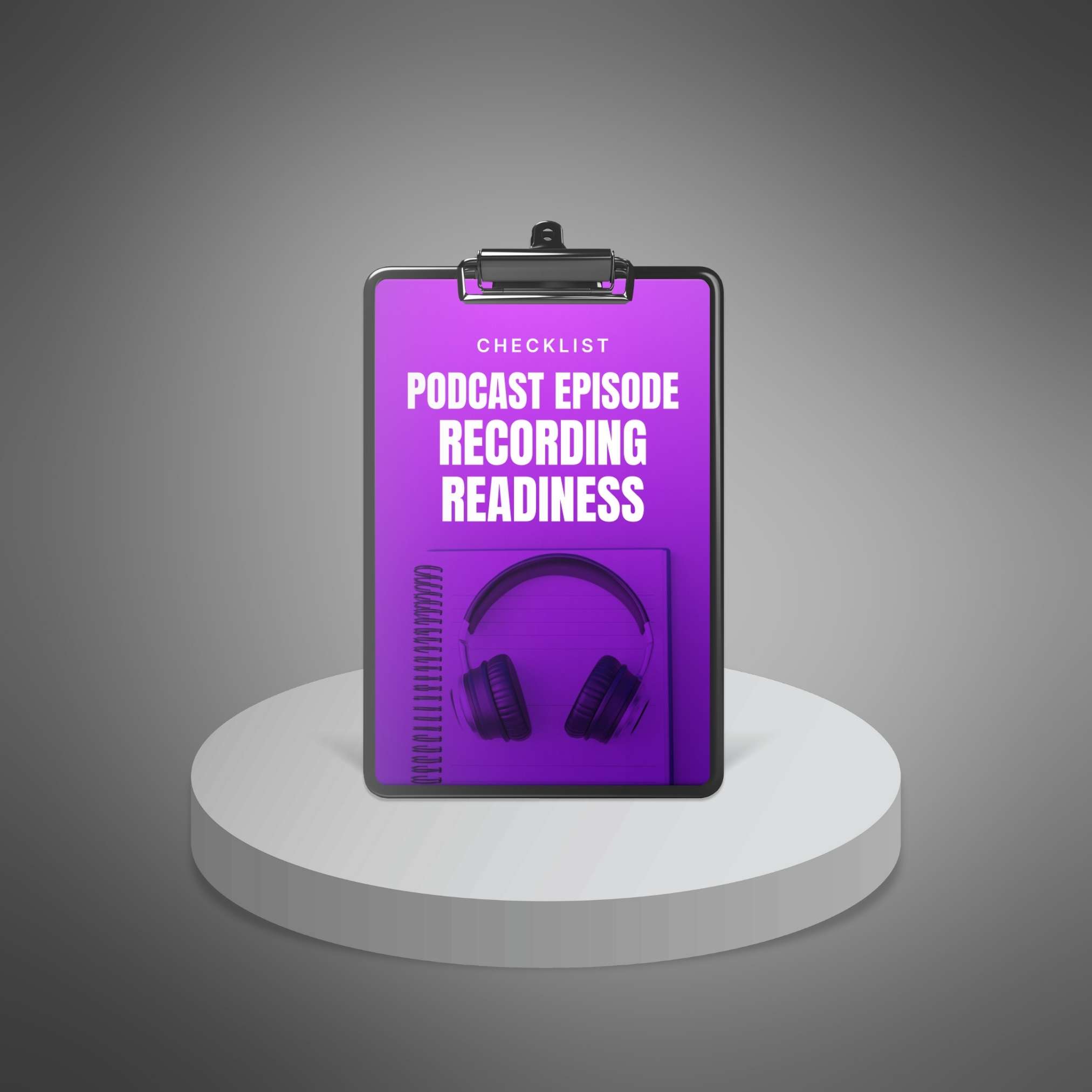 Podcast Episode Recording Readiness preview 1