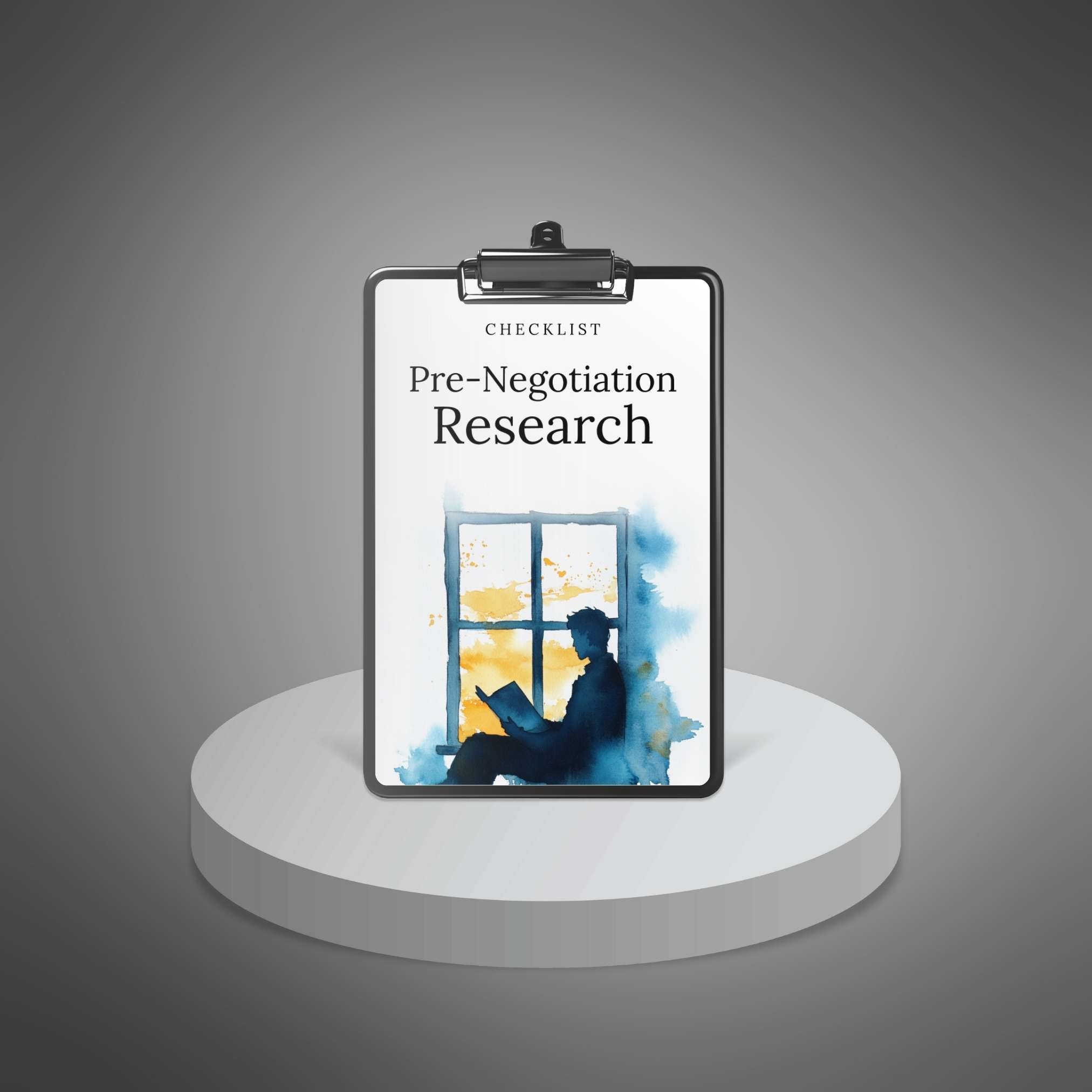 Pre-Negotiation Research preview 1