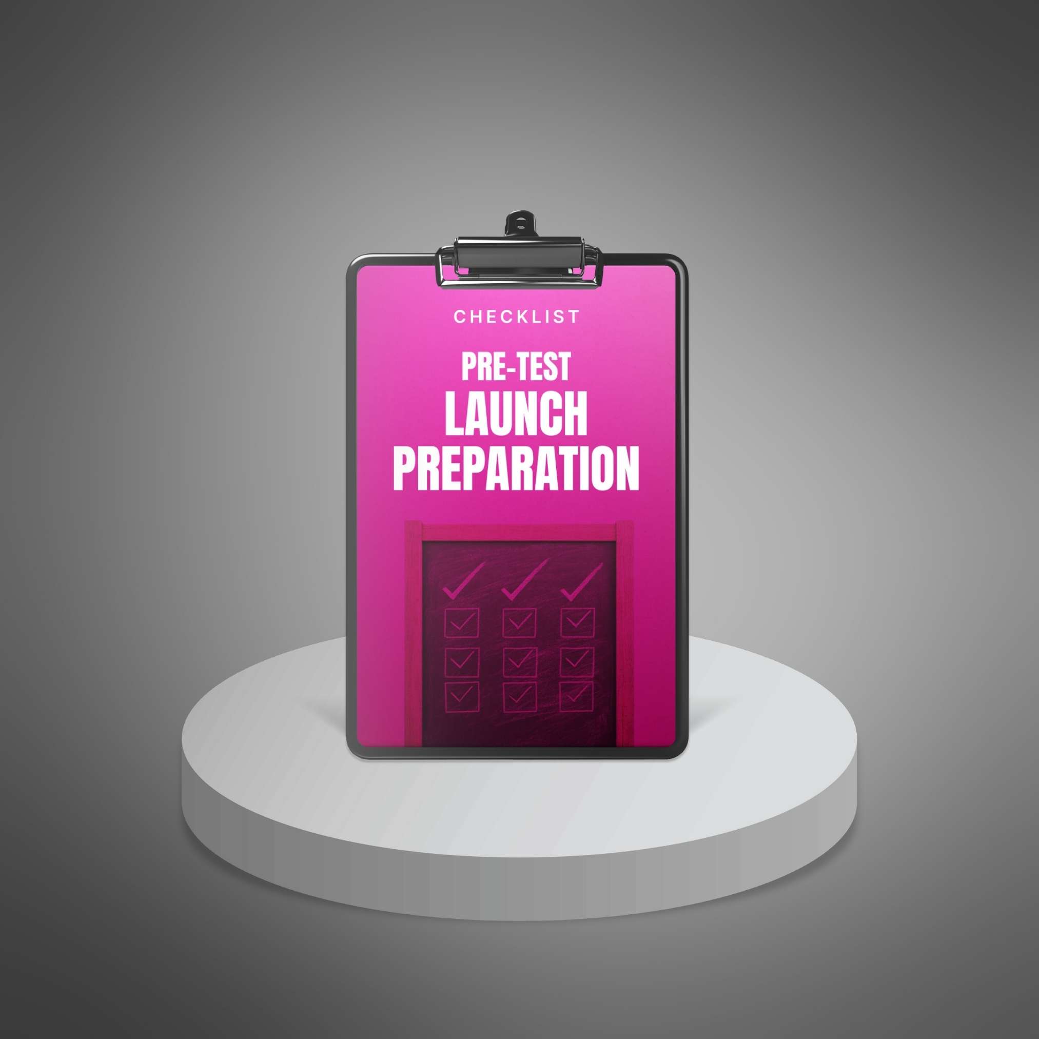 Pre-Test Launch Preparation preview 1