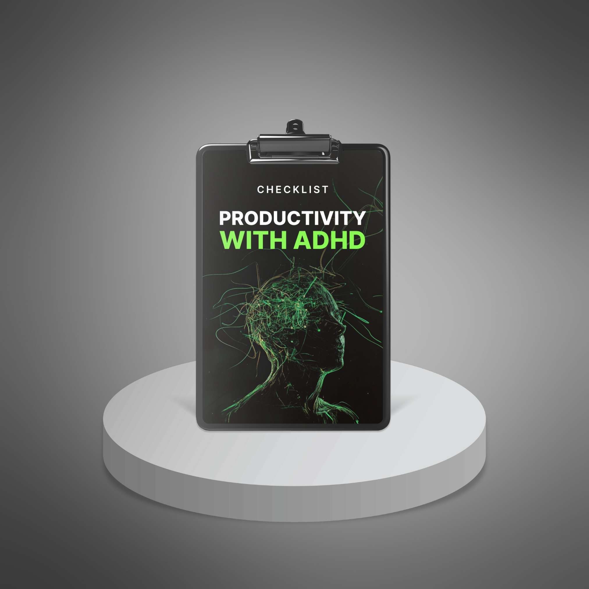 Productivity with ADHD - Checklist preview 1