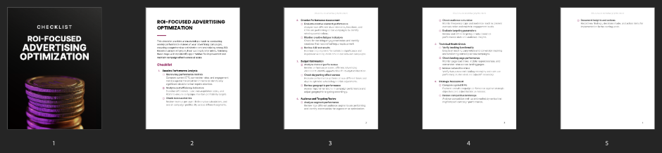 ROI-Focused Advertising Optimization preview