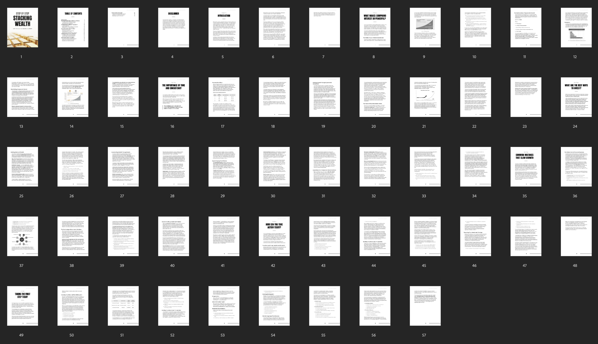Step by Step Stacking Wealth preview