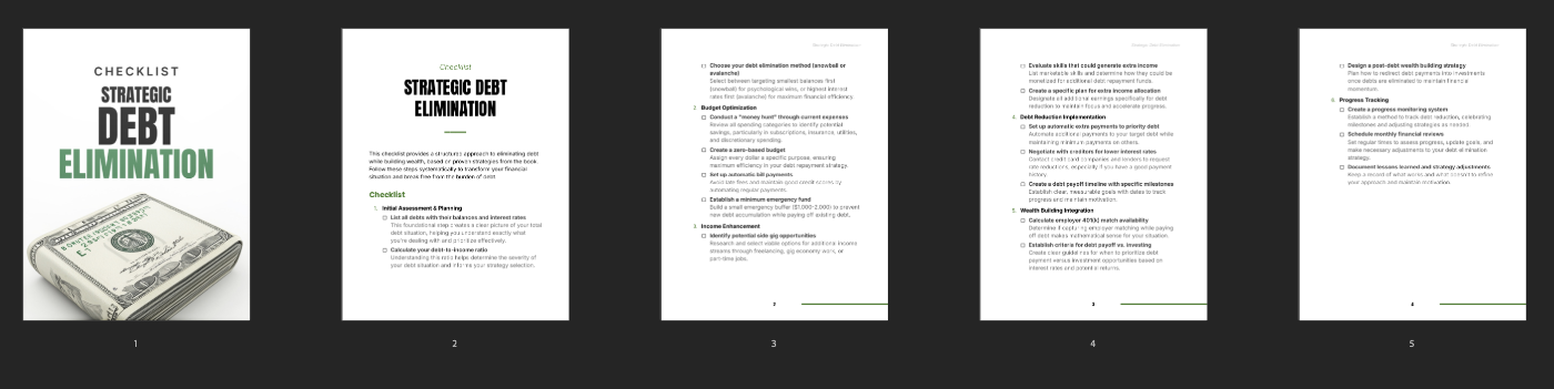 Strategic Debt Elimination preview