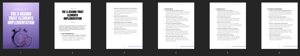 The 3-Second Trust Elements Implementation preview