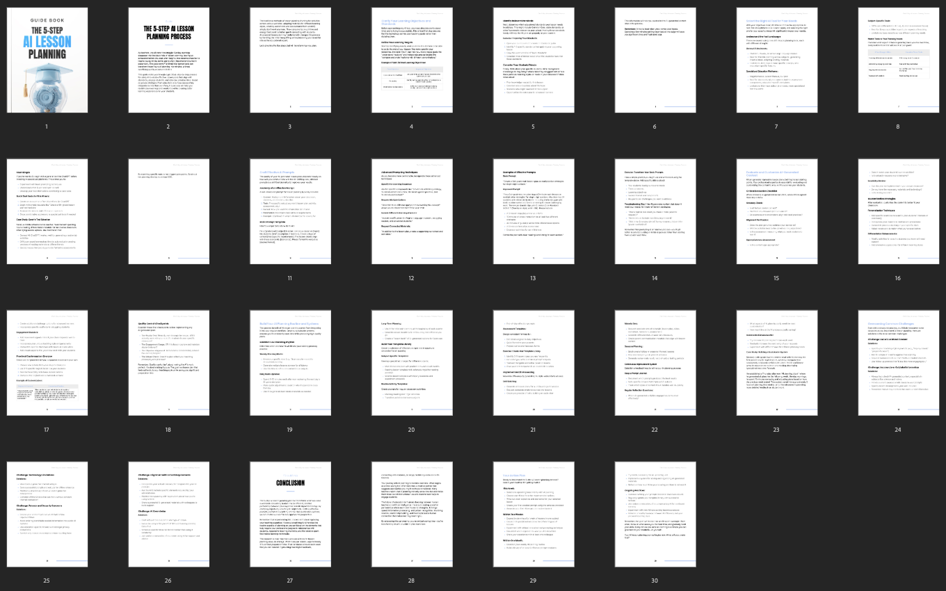 The 5-Step AI Lesson Planning Process preview
