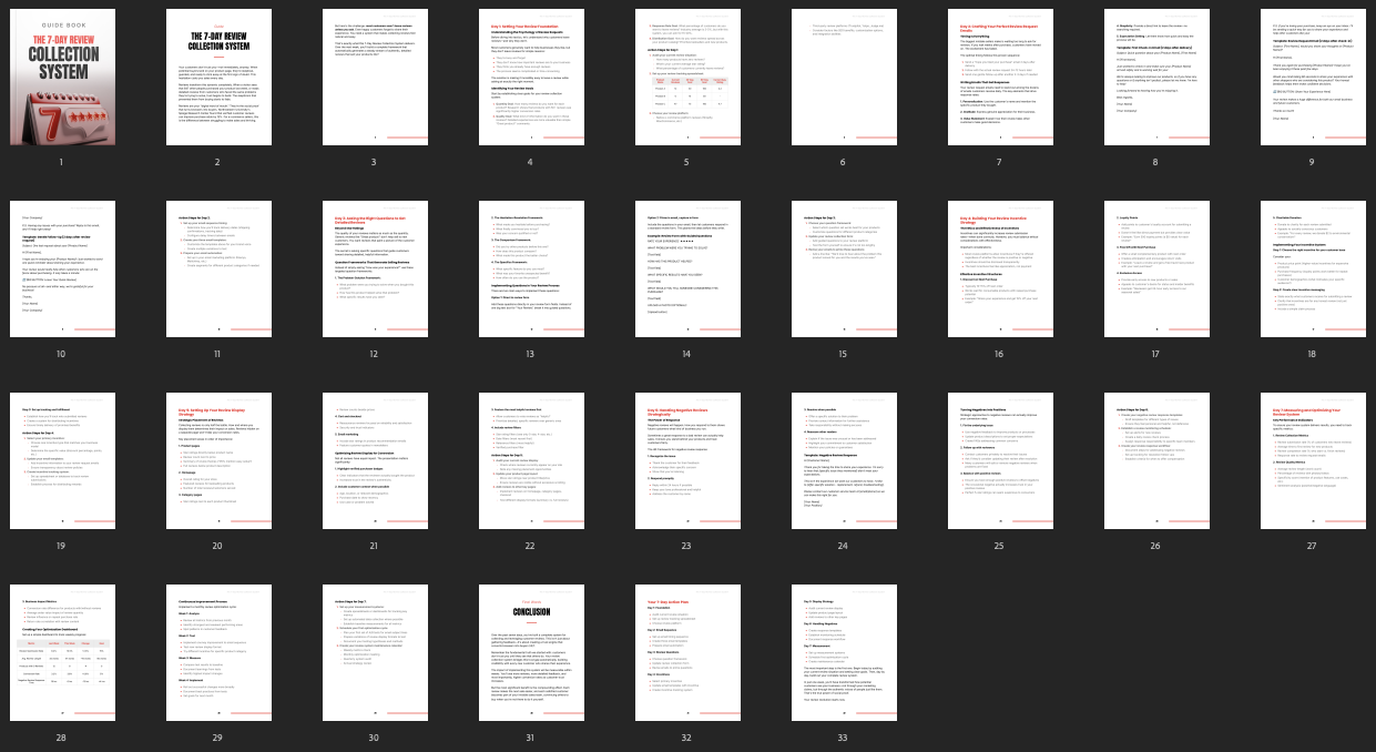 The 7-Day Review Collection System preview