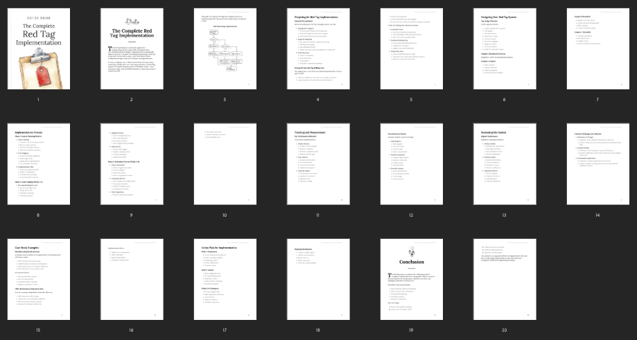 The Complete Red Tag Implementation preview
