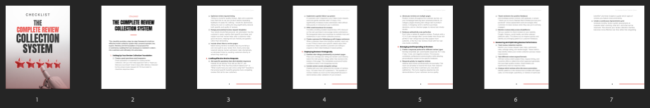 The Complete Review Collection System preview