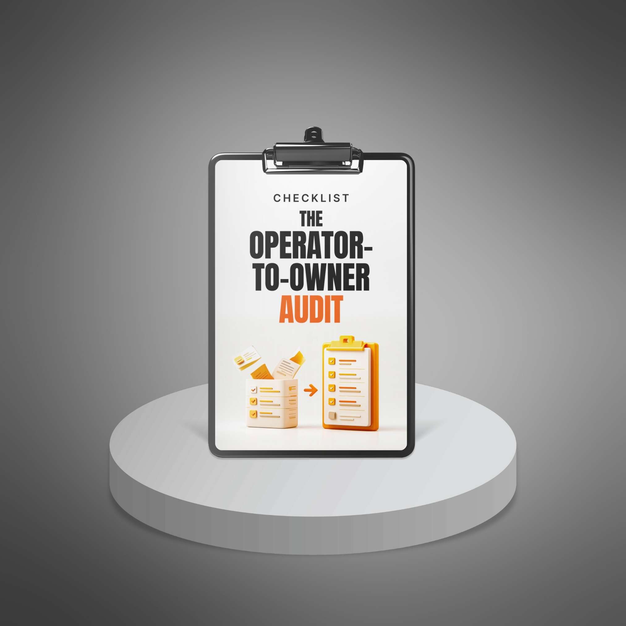 The Operator-to-Owner Audit preview 1